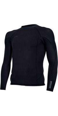 2026 O'Neill Mens Hyperfreak Comp-X 2mm Long Sleeve Top 5488 - Black